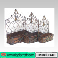 The Best Price Decoration Antique Wrought Iron Wall Planter